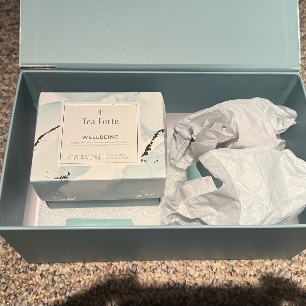 Tea Forte Limited Edition Tea Set, Includes Cup, Tea Tray & 10 Tea Infusers -New - Picture 7 of 11